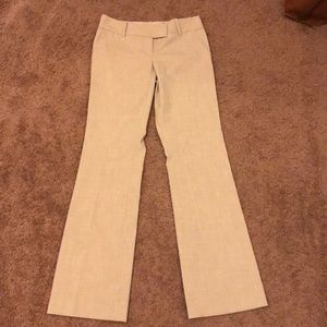 The Limited Drew Fit Tan dress pants